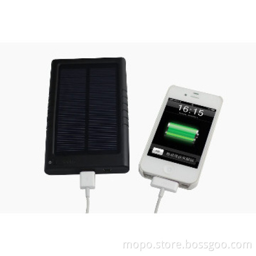 New product portable 3000mAh solar power bank for iPhone Sumsang